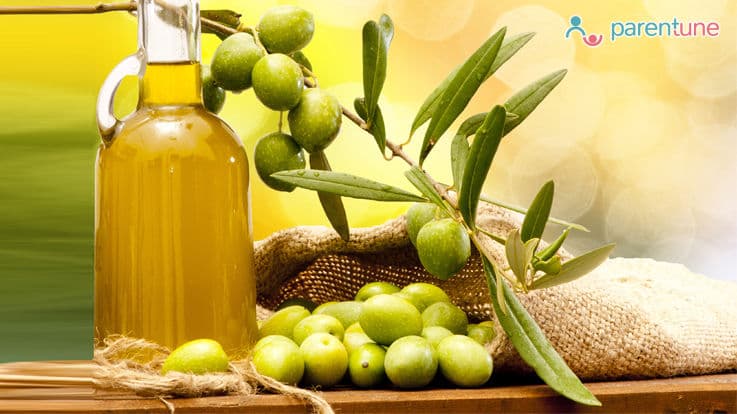 Olive oil benefits for baby