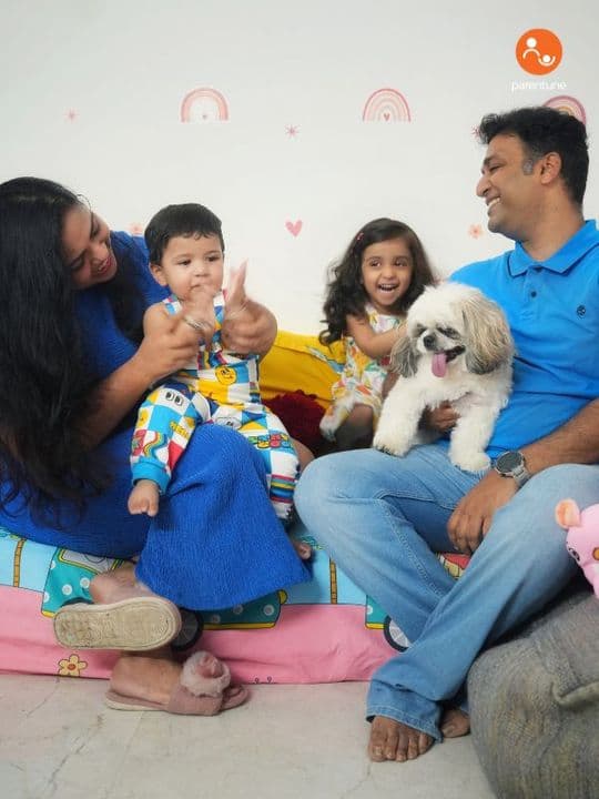 One Toddler, One Infant, One Dog: How This Couple Is Making It Work Without A Nanny