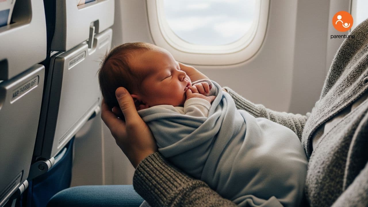 This Baby’s First Cry Was At 35,000 Feet-Mid-Air — Birth Leaves Everyone Speechless