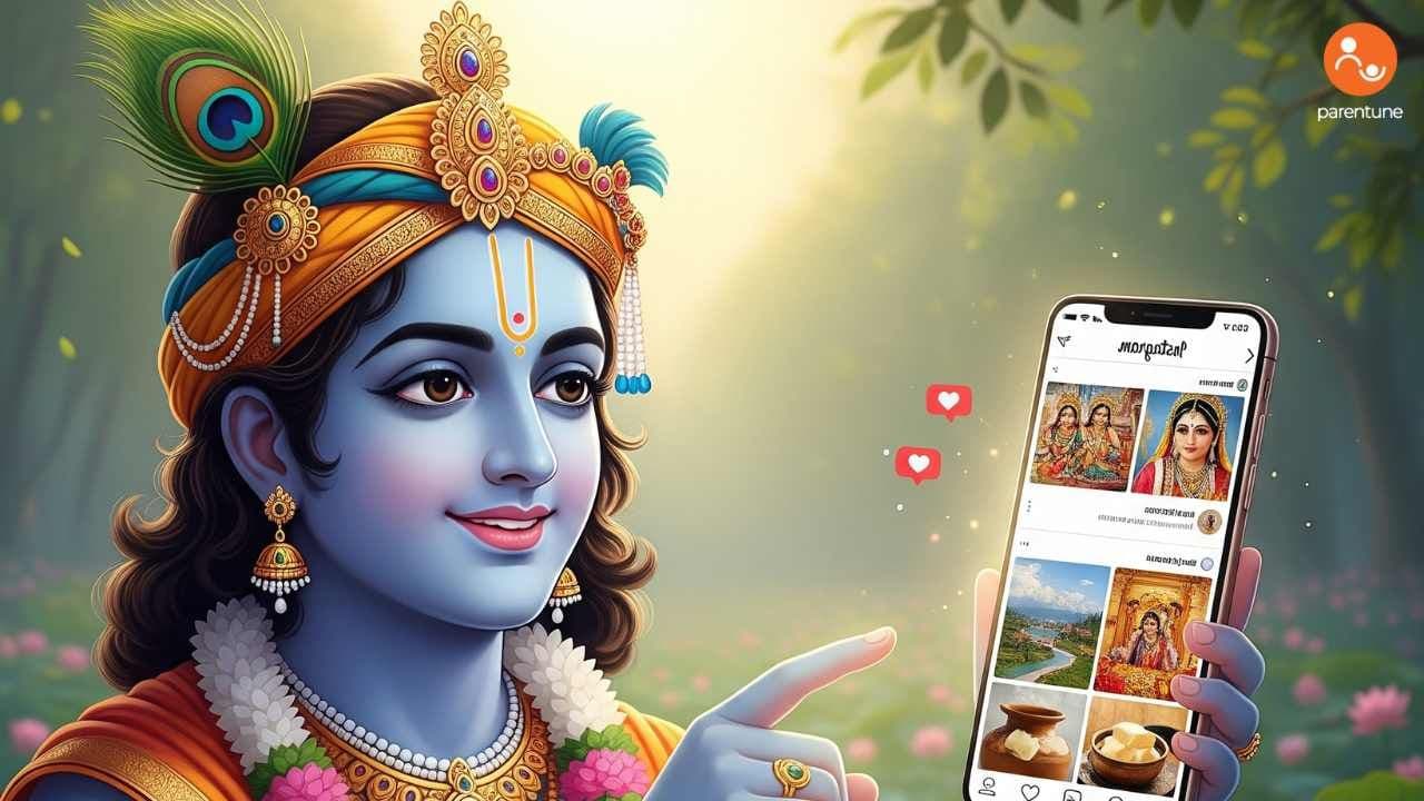 What If Lord Krishna Had Instagram? The Lessons We Would Still Learn Today