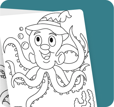 coloring card