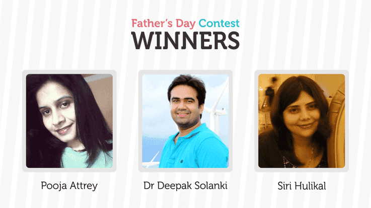 Father’s Day contest winners
