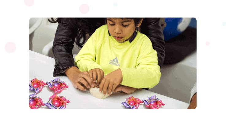 DIY Pick Day 2: Making Diyas for a Cause 