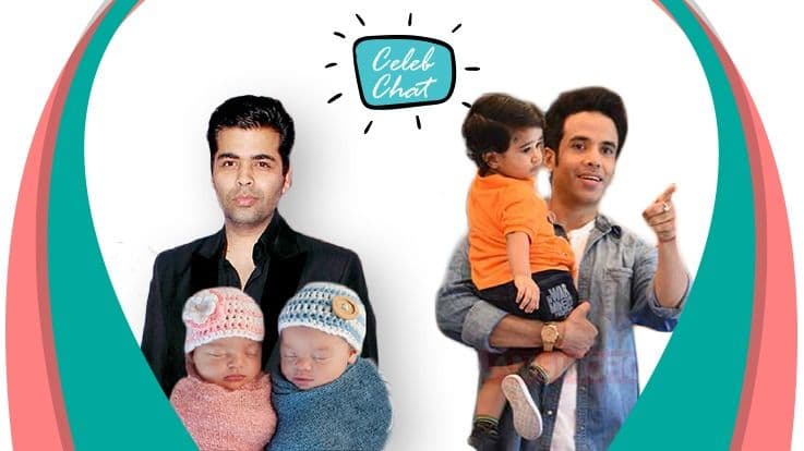"Single fathers" in news:  Cheers to Karan & Tusshar!