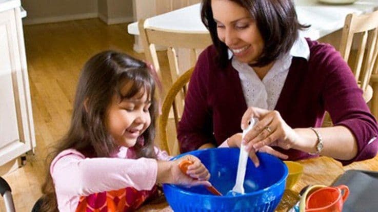 Engage your child in the kitchen