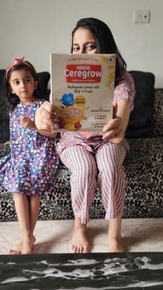 CEREGROW makes me a happy mother!