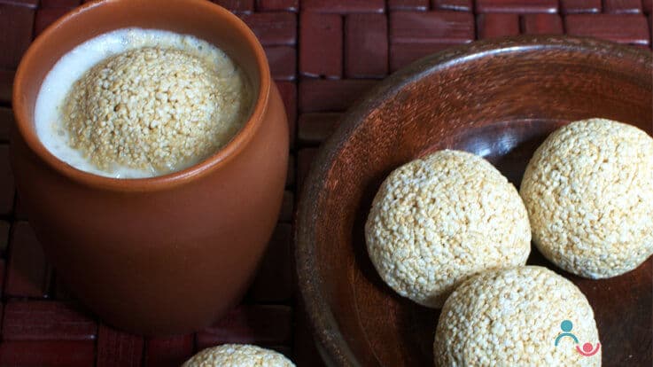 Low Fat Grain Laddu Recipe - Ingredient & Preparation Method