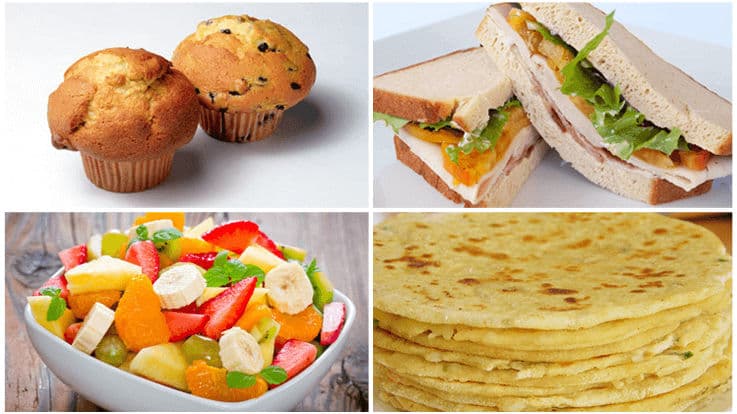 School Tiffin Snacks Recipe Ideas for Preschoolers