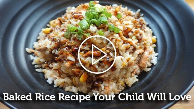 Baked Rice Recipe For Your Child
