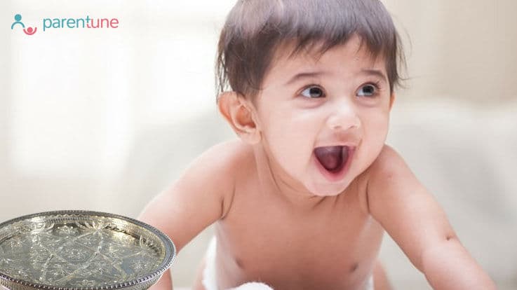 बच्चों को चांदी के बर्तन में खिलाने के होते हैं अनेको फ़ायदे