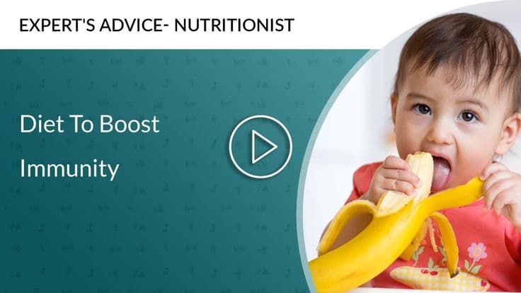 Diet To Boost Immunity Of Child