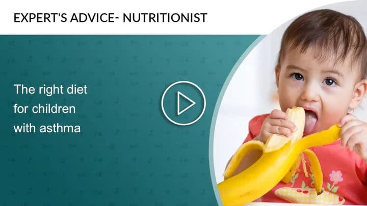 Diet for toddlers with asthma