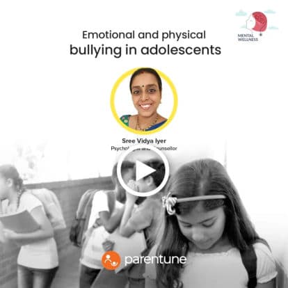 Emotional & Physical bullying in adolescents 