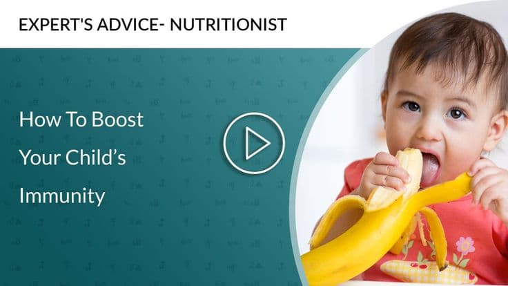 How To Boost Your Child's Immunity