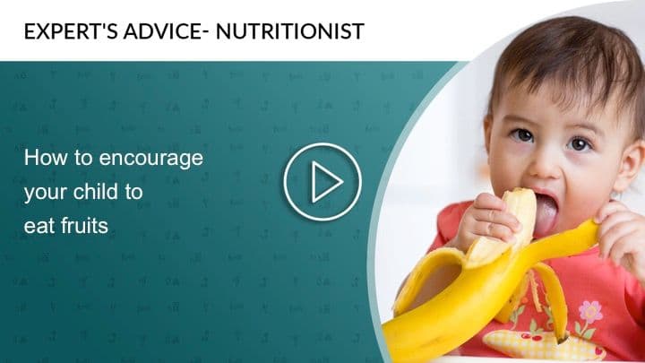 How to encourage your child to eat fruits