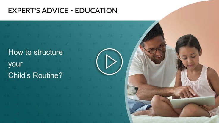 How to structure a child's routine