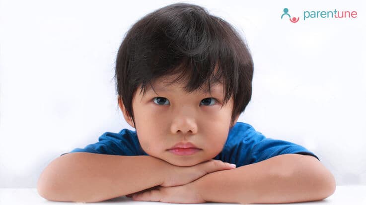 Lazy-eye syndrome in children