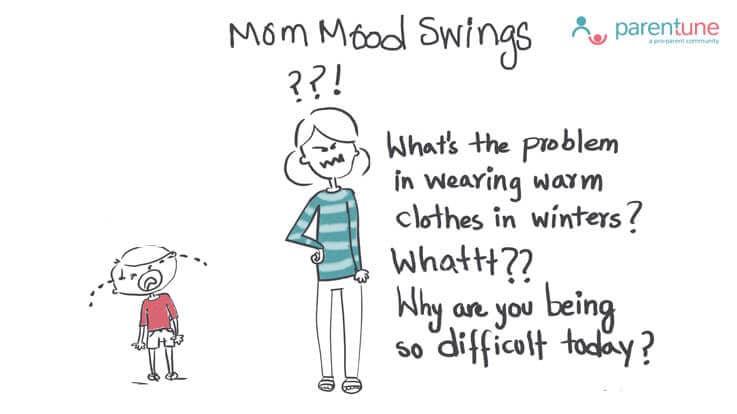 Parentoon-Mom mood swings