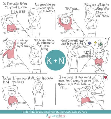 Parentoon: The Story Of K & N