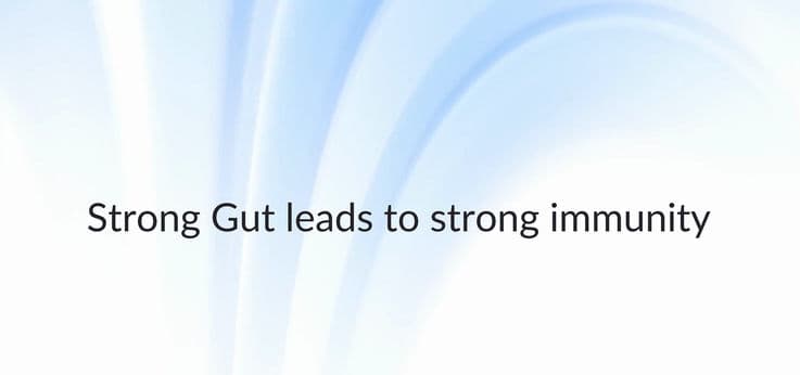 Strong Gut leads to strong immunity
