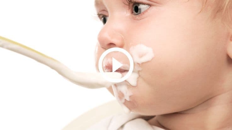Your baby will start feeding himself