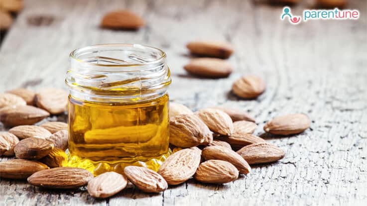almond oil for stretch marks