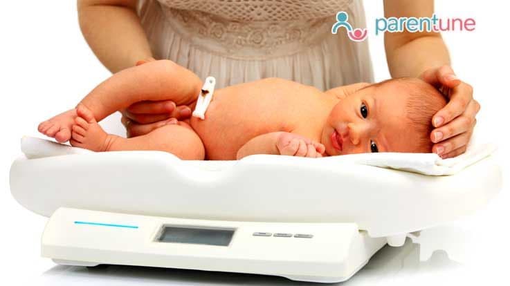 Newborn baby weight