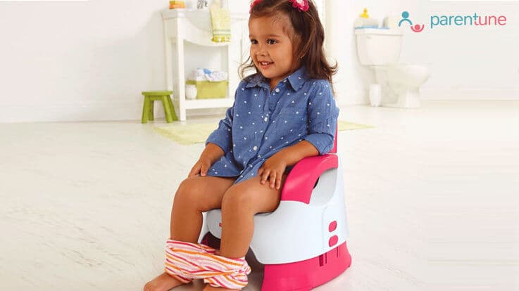 Potty training girls