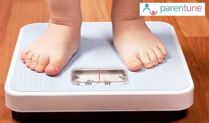 weight gain in toddlers