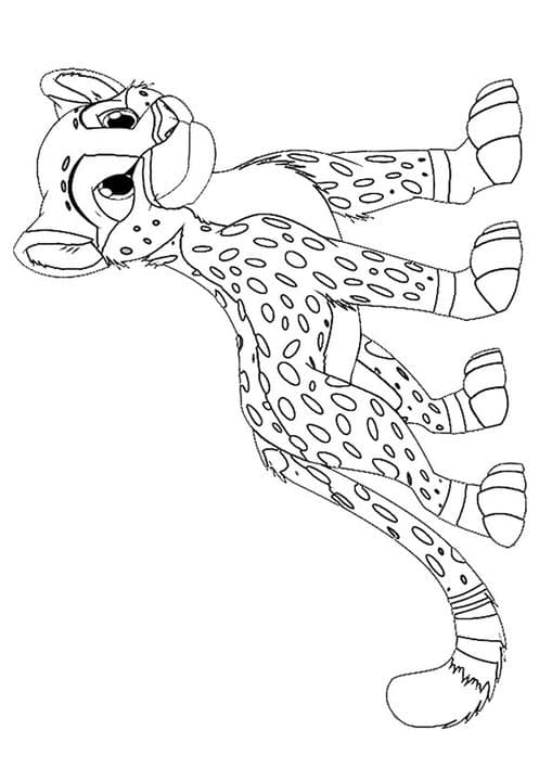Cheetah Cartoon