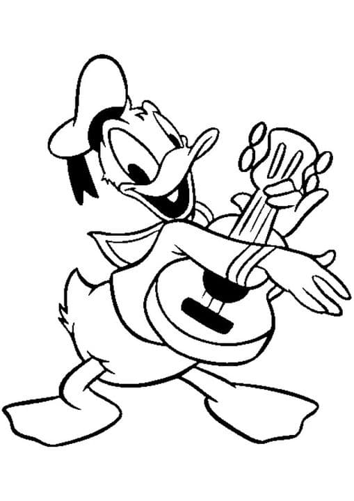 Gitar Donald Duck 