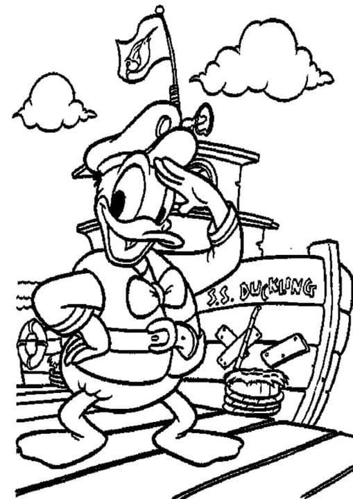 Dancing Donald Duck