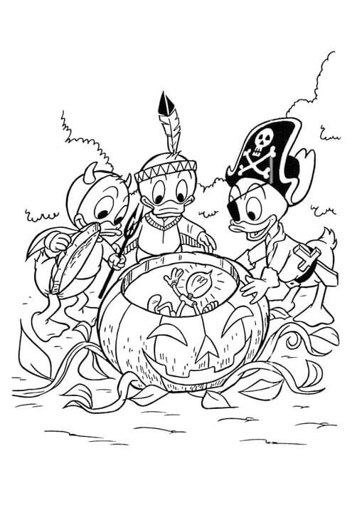 Donald Ducks in Dress