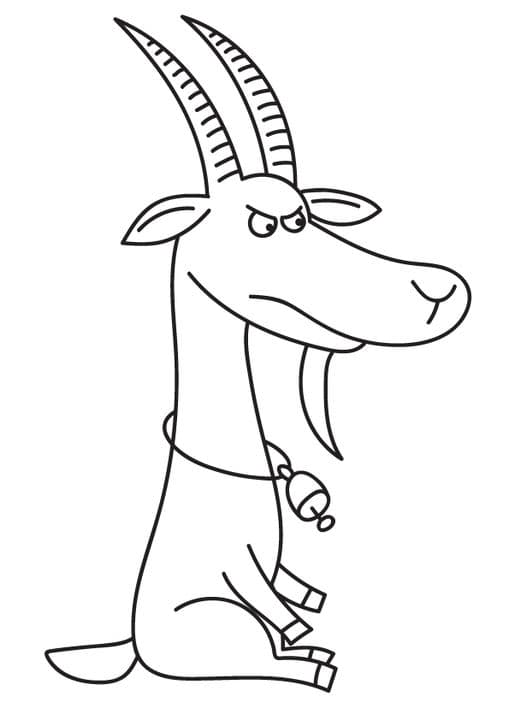 Cartoon Goat