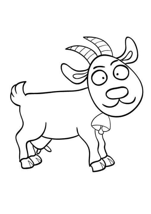 Cartoon Goat 2