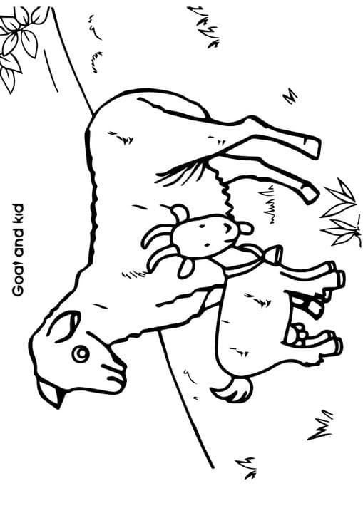Goat with Kid