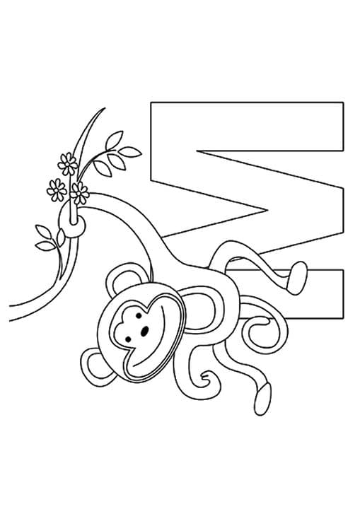 M for monkey