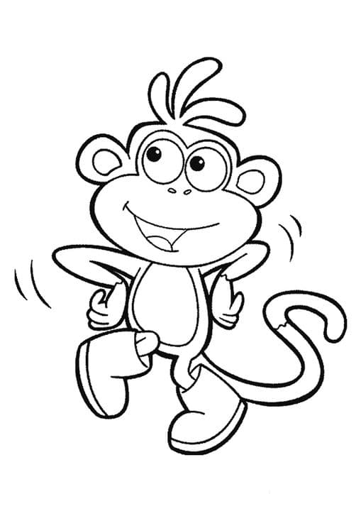 Monkey in boots