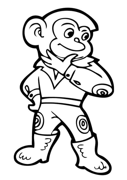 Posing Monkey