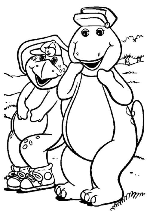 Barney and bj
