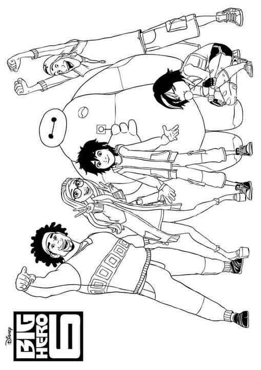 Big Hero 6 Team