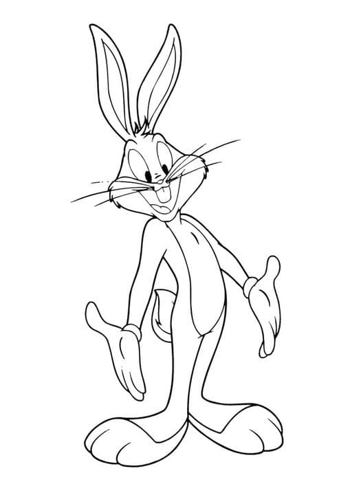 Smiling Bugs Bunny