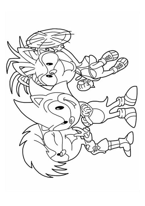 The Gang coloring page