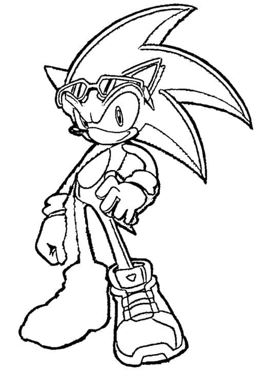 coloriages sonic 2