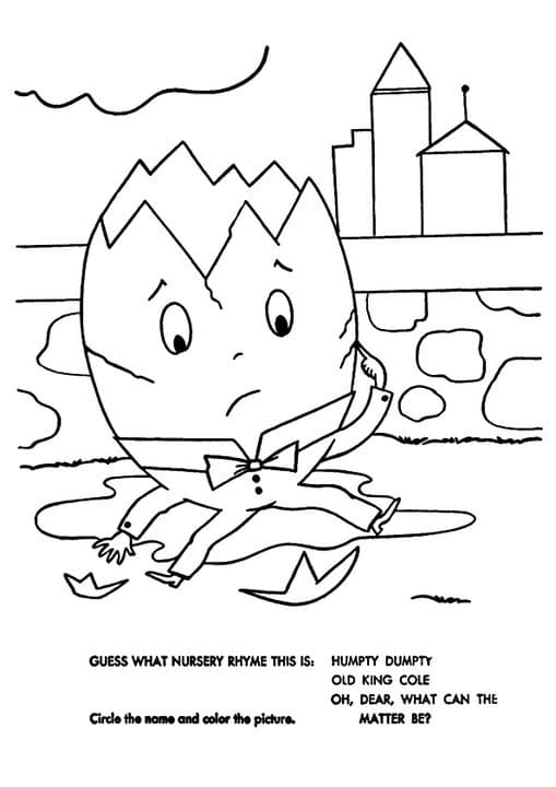 Humpty Dumpty Rhyme