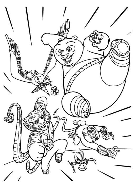 Kung Fu Poses
