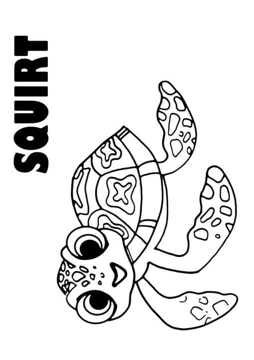 The Squirt coloring