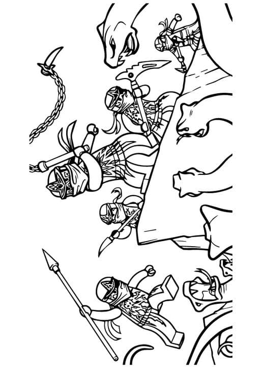 Ninjago Gang in to Action