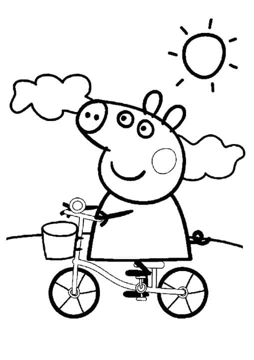 Peppa Pig Cycling