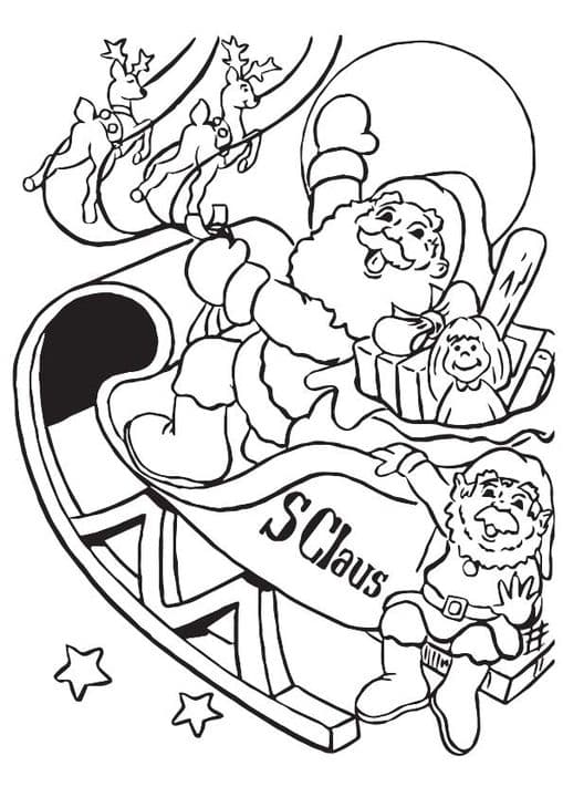 Santa & Buddies